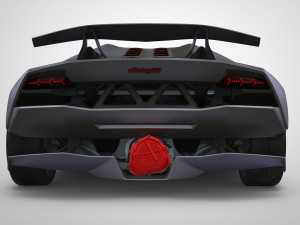 lambo sesto 3D Модель