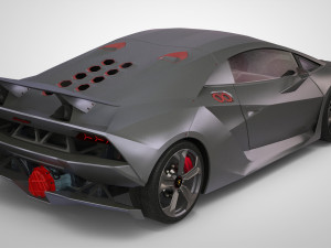 lambo sesto 3D Модель