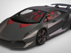 lambo sesto 3D Модель