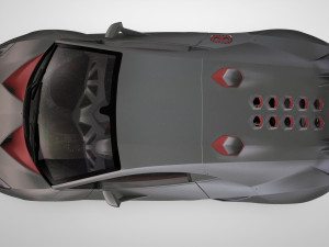 lambo sesto 3D Модель