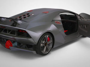lambo sesto 3D Model