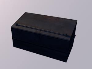 barrel and bin 3D Model