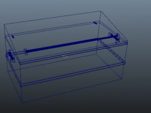 Fass und M&uuml;lleimer 3D Modell