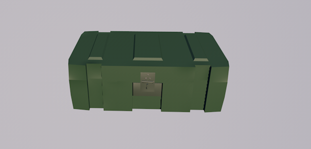 military crate 3D Model .c4d .max .obj .3ds .fbx .stl .blend 