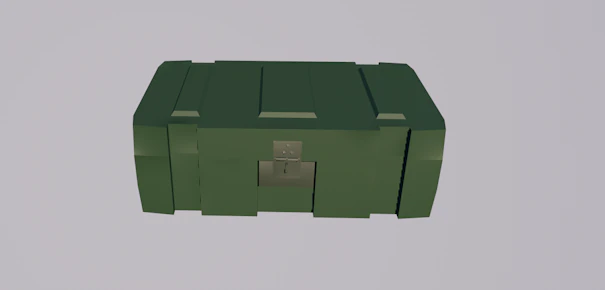 military crate 3D Model .c4d .max .obj .3ds .fbx .stl .blend 