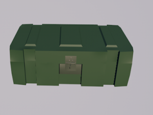 military crate 3D Model