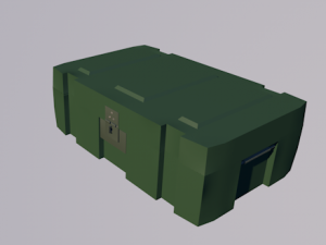 military crate 3D Model
