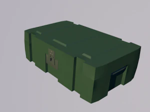 military crate 3D Model