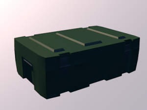 military crate 3D Model