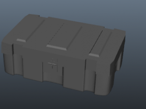 military crate 3D Model