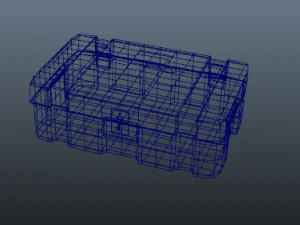 military crate 3D Model