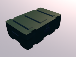 military crate 3D Model
