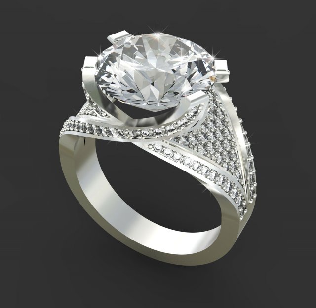 ring jewellry 3D मॉडल .c4d .max .obj .3ds .fbx .stl .blend