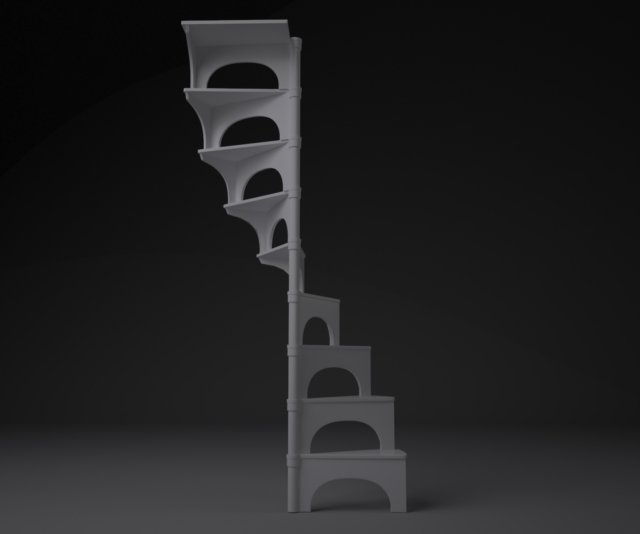 living room stairs Modèle 3D .c4d .max .obj .3ds .fbx .stl .blend