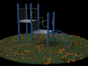 детский парк 3D Модель