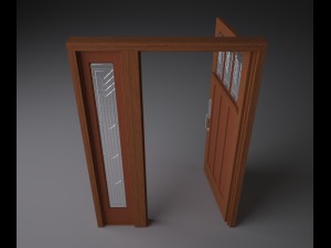 building door 3D-Modell
