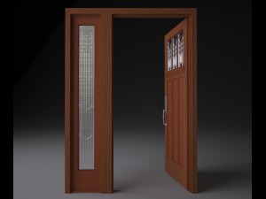 building door 3D-Modell