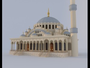 mosque 3D Model