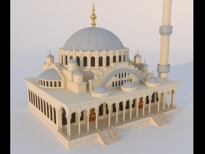 mosque 3D-Modell
