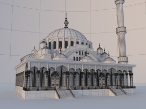 mosque 3D-Modell