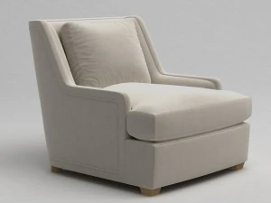 Colin Cab Barbara Barry Baker Stuhl 3D Modell