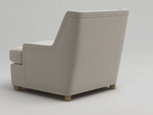 colin cab barbara barry baker chair 3D Модель