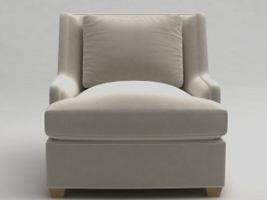 colin cab barbara barry baker chair 3D Модель