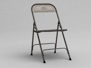 indian antique chair Modelo 3D