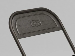 indian antique chair 3D Model