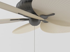tropical belleria fan Modello 3D
