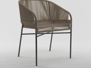 瓦拉辛板球椅 3D 模型