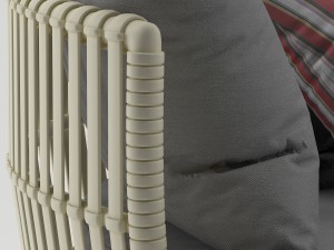 round daybed wa1038 Model 3D