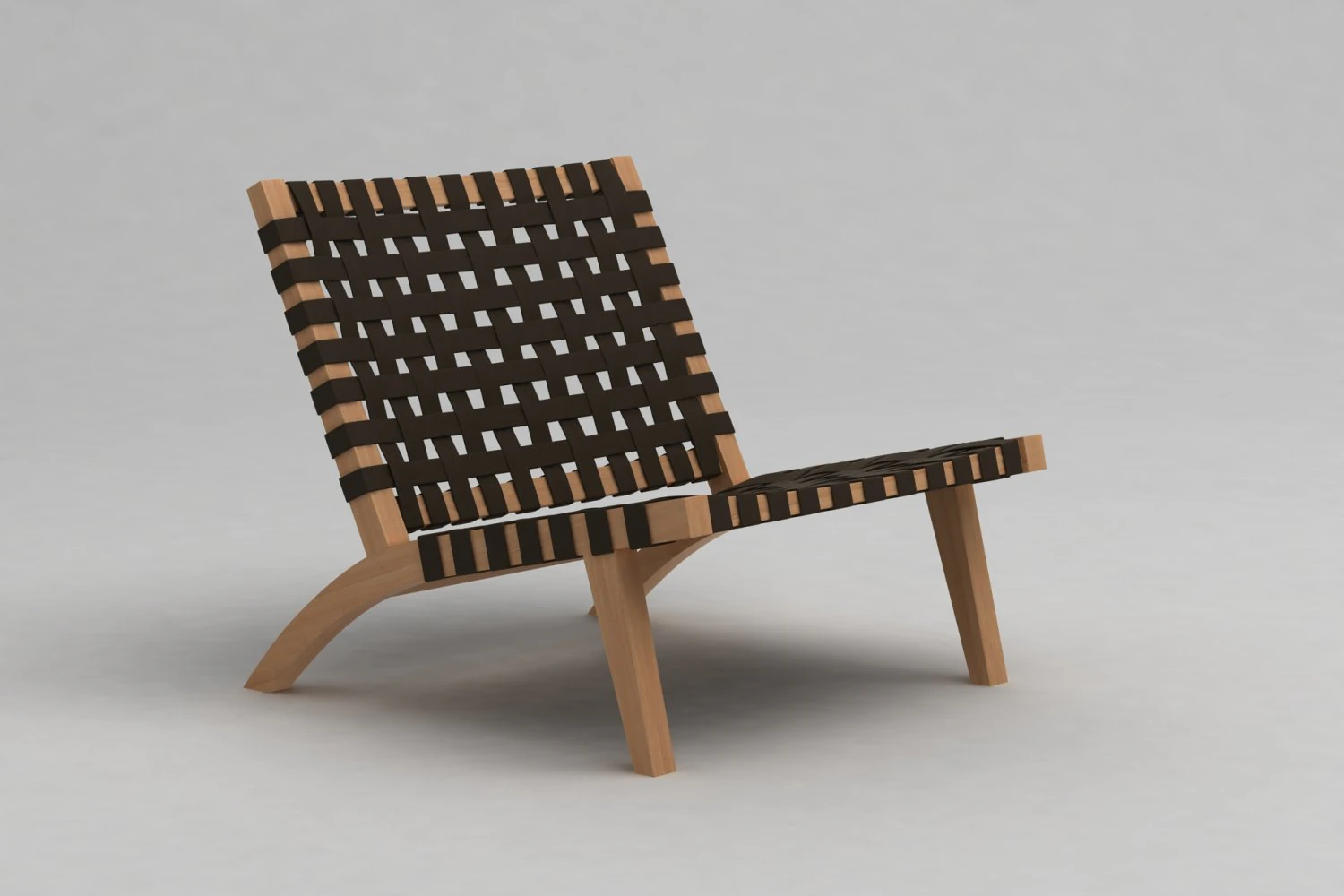 ashanti leather chair 3D Model .c4d .max .obj .3ds .fbx .stl .blend