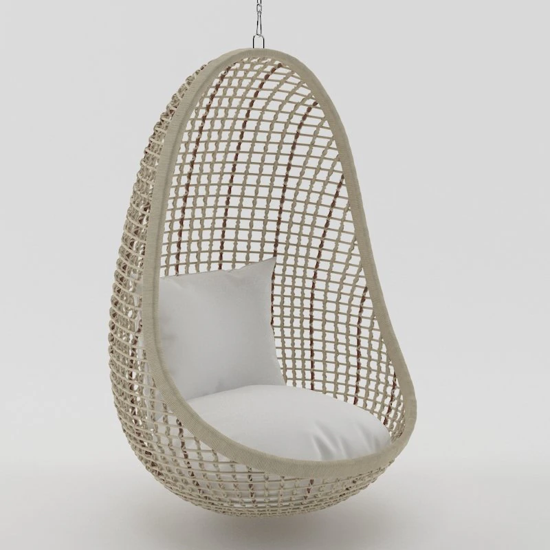 kai pod hanging chair 3D Model .c4d .max .obj .3ds .fbx .stl .blend 