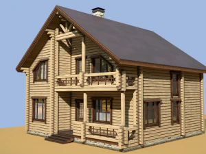 cottage 3D Model