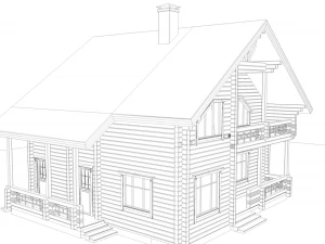 cottage 3D Model