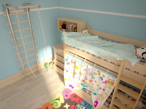 children room Modèle 3D