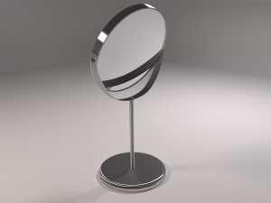 small stand mirror 3D 모델