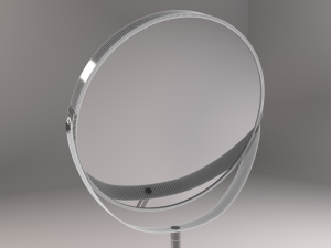 small stand mirror 3D मॉडल