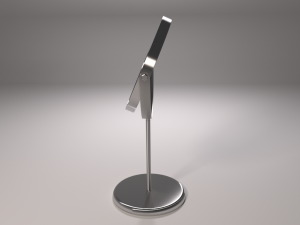 small stand mirror 3D मॉडल