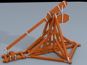 Trebuchet 3D Model