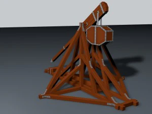 Trebuchet 3D Model