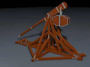 Trebuchet 3D Model