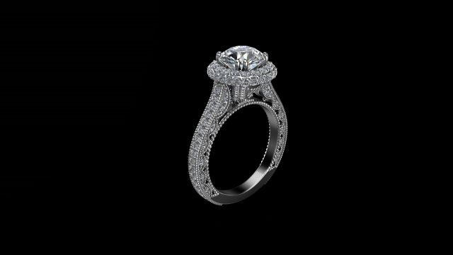 ring model - 002 3D Baskı Modeli .c4d .max .obj .3ds .fbx .stl .blend 