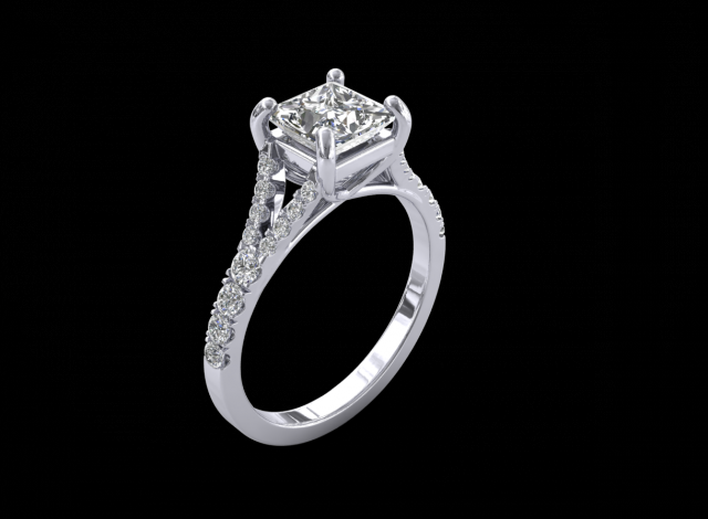 ring model - 006 3D Print Model .c4d .max .obj .3ds .fbx .stl .blend 