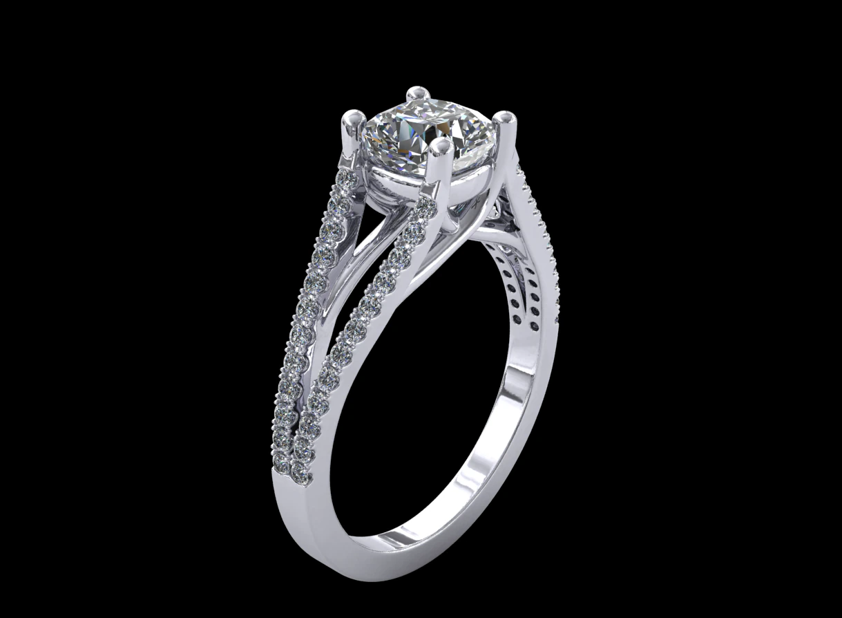 ring model - 008 3D Print Model .c4d .max .obj .3ds .fbx .stl .blend 