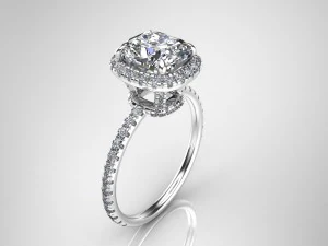 रिंग मॉडल - 009 3D प्रिंट मॉडल