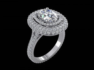 ring model - 010 Model do druku 3D