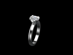 model pierścionka - 015 Model do druku 3D