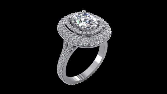ring model - 028 3D 打印模型 .c4d .max .obj .3ds .fbx .stl .blend 